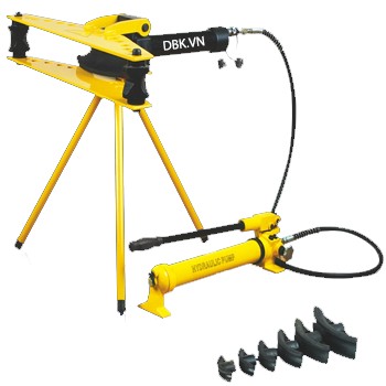 Máy uốn ống thủy lực có bơm tay rời 13 tấn TLP HHW-2F